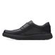 Clarks Comfort Shoes - Black leather - 3698/68H UN ABODE STRAP