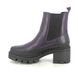 Creator Chelsea Boots - Purple Leather - IB21608/95 BRUNA CHELSEA