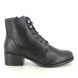 Creator Heeled Boots - Black leather - IB2244/31 JUANOLA LACE