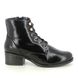 Creator Heeled Boots - Black patent - IB2244/42 JUANOLA LACE