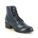 Creator Heeled Boots - Navy patent - IB2244/74 JUANOLA LACE