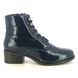 Creator Heeled Boots - Navy patent - IB2244/74 JUANOLA LACE