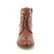 Creator Heeled Boots - Tan Leather - IB2244/11 JUANOLA LACE