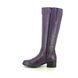 Creator Knee-high Boots - Purple Leather - IB19926/95 JUANOLONG