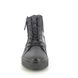 Creator Lace Up Boots - Black leather - B3421A/31 LINETTE LACE ZIP