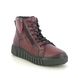 Creator Lace Up Boots - Red leather - B3421A/80 LINETTE LACE ZIP