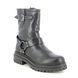 Creator Biker Boots - Black leather - B3270A/31 LUNA BIKER LO