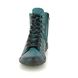 Creator Hi Tops - Turquoise Leather - IB20272/91 NOTELACE