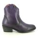 Creator Ankle Boots - Purple Leather - IB23505/95 ONYX BERNA LO