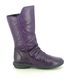 Creator Mid Calf Boots - Purple Leather - IB20208/80 SUFFLONG