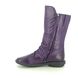 Creator Mid Calf Boots - Purple Leather - IB20208/80 SUFFLONG