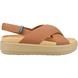 Crocs Comfortable Sandals - Tan - 209407/2U3 Brooklyn Luxe X-Strap