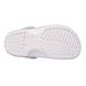 Crocs Girls Sandals - White Silver - 210985/100 CLASSIC CLOG T