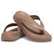 Crocs Toe Post Sandals - Latte Brown - 209589/2Q9 Getaway Flip