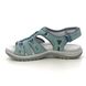 Earth Spirit Walking Sandals - Blue Suede - 41056/72 FAIRMONT 2