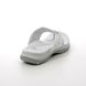 Earth Spirit Toe Post Sandals - WHITE LEATHER - 41085/61 JULIET 2