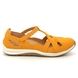 Earth Spirit Closed Toe Sandals - Yellow Suede - 41017/ PAIGE