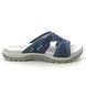 Earth Spirit Slide Sandals - Navy suede - 41073/73 WICKFORD 3