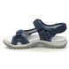 Earth Spirit Walking Sandals - Blue - 41063/ ZIRI   ZEAL