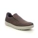 ECCO Slip-on Shoes - Brown nubuck - 501624/02072 BYWAY  SLIP