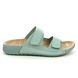 ECCO Slide Sandals - Aqua - 206823/02400 COZMO  WOMENS VELCRO