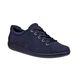 ECCO Lacing Shoes - Navy Nubuck - 206503/12303 SOFT 2.0