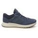 ECCO Trainers - Navy nubuck - 835303/01303 EXOSTRIDE GORE