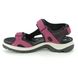 ECCO Walking Sandals - Fuchsia - 069563/51760 OFFROAD LADY