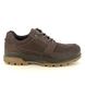 ECCO Walking Shoes - Brown nubuck - 838144/02178 RUGGED MOCCASIN TEX