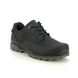 ECCO Walking Shoes - Black nubuck - 838134/02001 RUGGED TRACK TEX