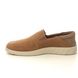 ECCO Slip-on Shoes - Tan suede - 520374/05034 S LITE HYBRID