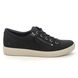 ECCO Trainers - Black nubuck - 218633/02001 SOFT 7 CLASSIC