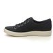 ECCO Trainers - Black nubuck - 218633/02001 SOFT 7 CLASSIC