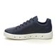 ECCO Trainers - Navy leather - 520884/01038 STREET 720 GTX