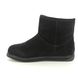 EMU Australia Ankle Boots - Black suede - W12645/33 DOFIDA MINI TEX