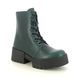 Fly London Lace Up Boots - Petrol leather - P145140 ELVU ESME LBW