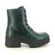 Fly London Lace Up Boots - Petrol leather - P145140 ELVU ESME LBW