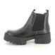 Fly London Chelsea Boots - Black leather - P145123 EXIA ESME