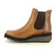 Fly London Chelsea Boots - Camel - P211148 HUUD HIJI SALV