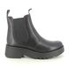 Fly London Chelsea Boots - Black Red - P144789 MEDI   MIDLAND