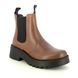 Fly London Chelsea Boots - Tan Leather - P144789 MEDI   MIDLAND