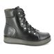 Fly London Lace Up Boots - Black leather - P211094 ROXY   RAVI