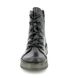 Fly London Lace Up Boots - Black leather - P211094 ROXY   RAVI