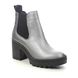 Fly London Ankle Boots - Silver Leather - P144520 TOPE   TETLEY