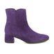 Gabor Heeled Boots - Purple suede - 55.680.13 ABBEY