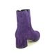 Gabor Heeled Boots - Purple suede - 55.680.13 ABBEY