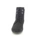 Gabor Heeled Boots - Black Suede - 52.715.37 BOAT LACE WIDE