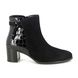 Gabor Heeled Boots - Black Suede - 55.692.90 BONN