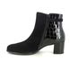 Gabor Heeled Boots - Black Suede - 55.692.90 BONN