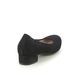 Gabor Court Shoes - Black Suede - 06.210.17 DEMI